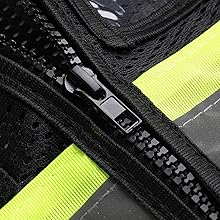 Wear resistant zipper
