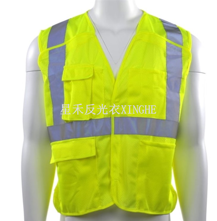 Bezpečnostní vesta Type R Class 2 - Suchý zip 5-Point Breakaway Close