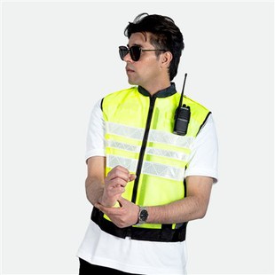 Jezdecká bezpečnostní vesta Hi Vis Mesh